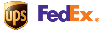 sidebar_ups_fedex UPS and FedEx Logos