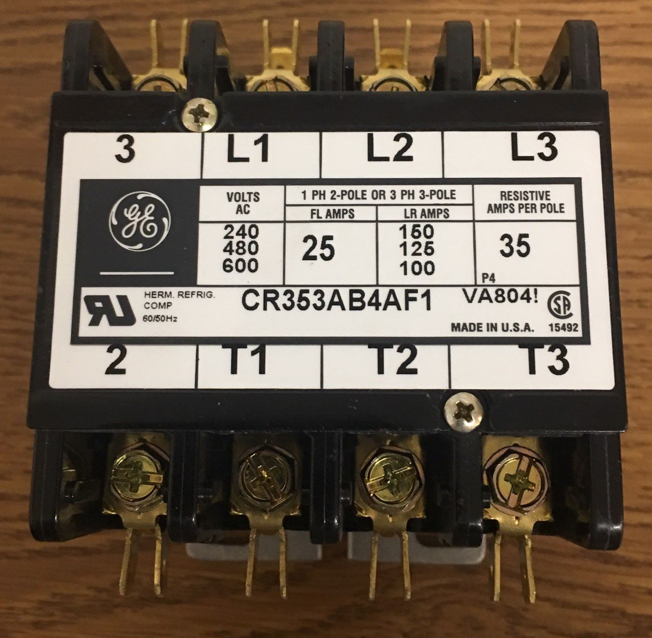 CR353AB4AF1 - GE Contactor