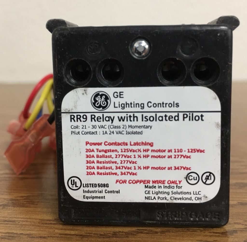 RR9EZ – GE Lighting Controls RR9 Relay with Terminal Connector | Mag ...