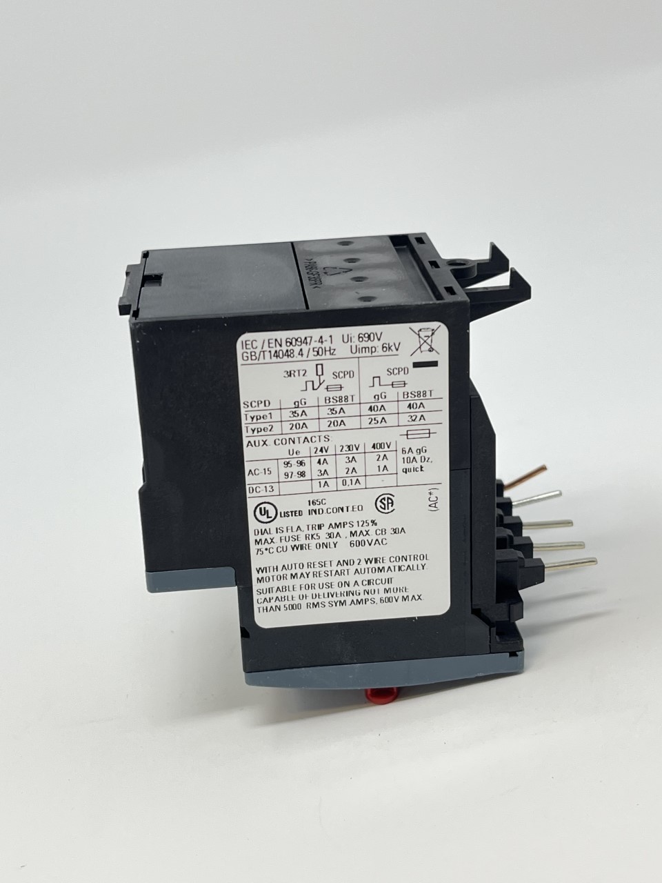 Relè di sovraccarico Siemens SIRIUS 3RU2116-1EC0 | Automation24 Relè di sovraccarico Siemens SIRIUS 3RU2116-1EC0 | Automation24