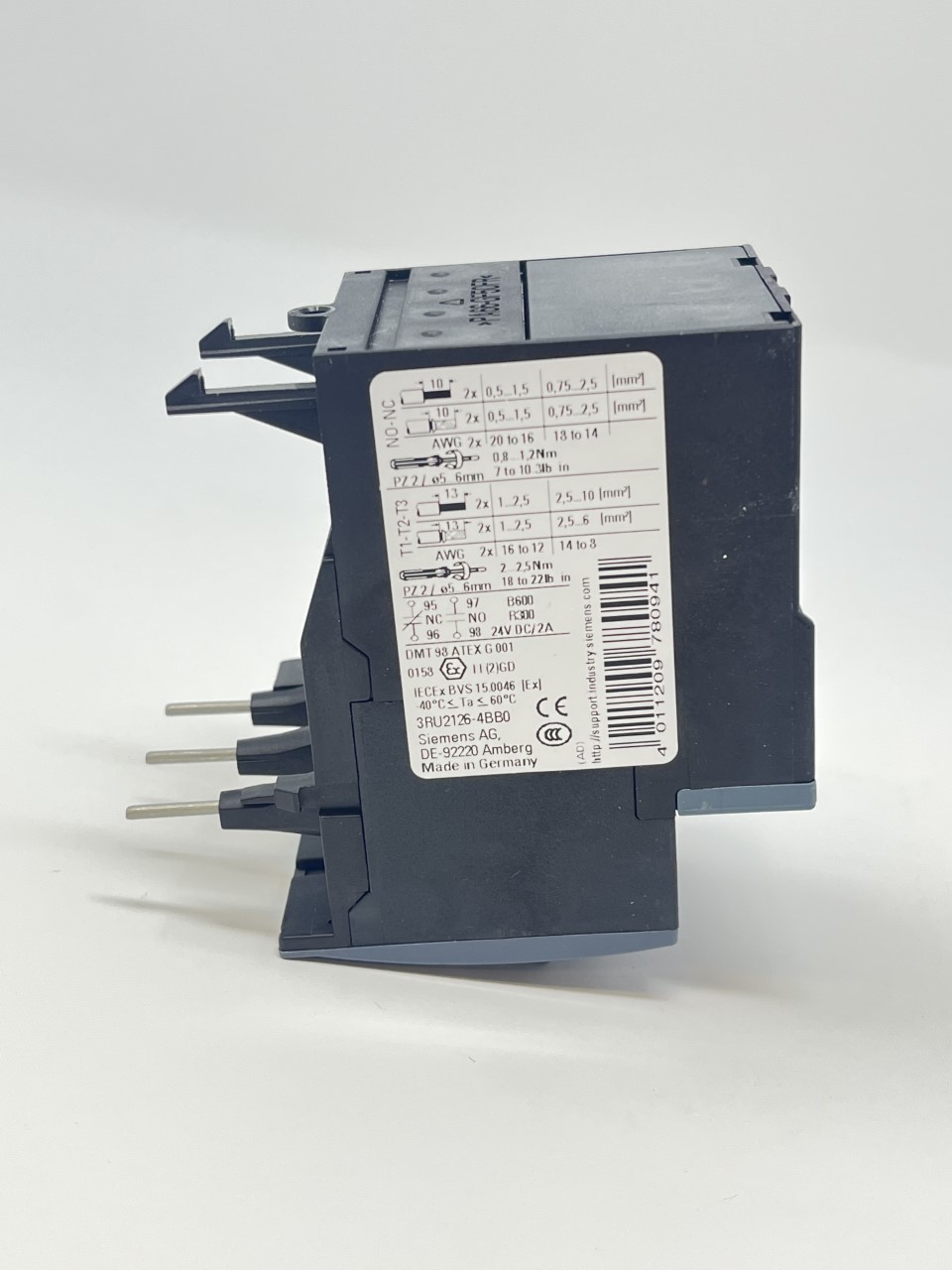 3RU1146-4FB0 SIEMENS Überlastrelais 28...40 A für Motorsch