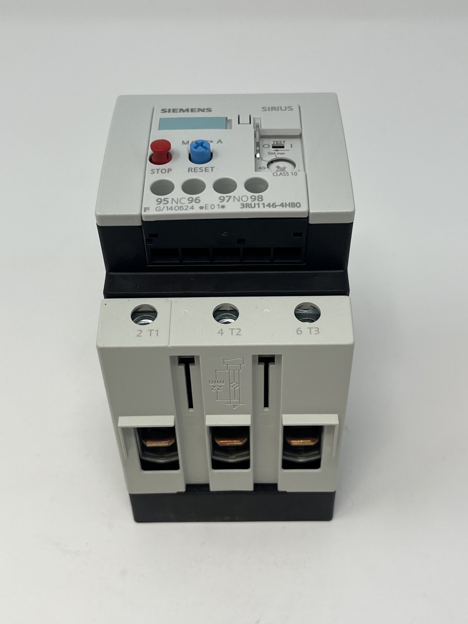 3RU1146-4HB0 – SIEMENS OVERLOAD RELAY 36-50 AMPS SIZE 3 CLASS 10 SCREW ...